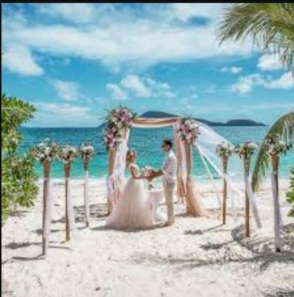 Свадьба у моря — символическая церемония (Дмитрий и Виктория)